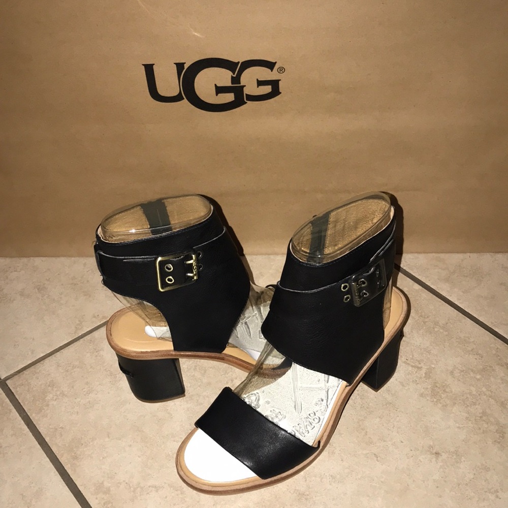 Women’s UGG CLAUDETTE Leather heels 8.5 SALE💕